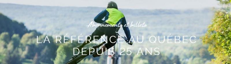 Bromont montagne d'expérience - Ouverture des pistes de vélos samedi 19 mai