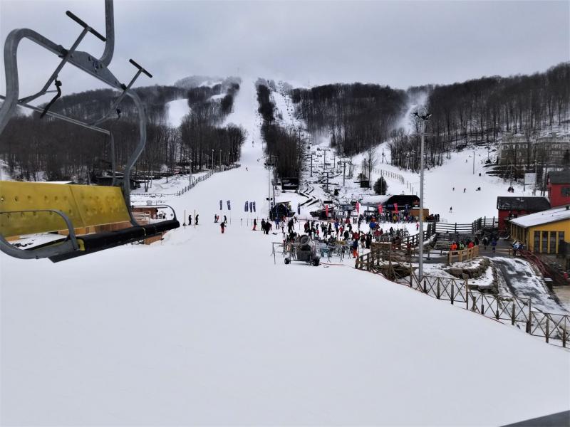 Ouverture du versant du village et du nouveau chalet au sommet