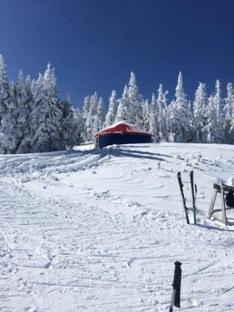 Massif du Sud - Ce qui résume les conditions de ski presque parfaites 
