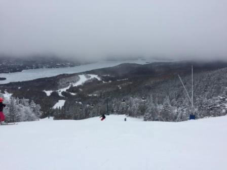 Mont Tremblant - Les pistes avaient été assez bien travaillées 