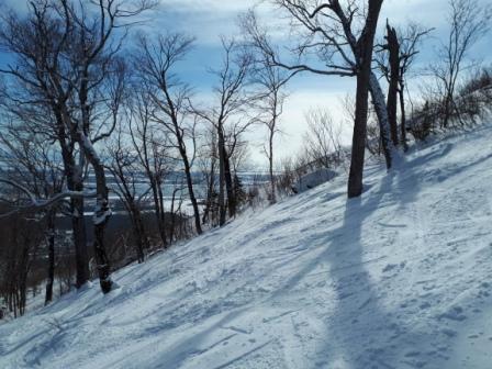 Mont Sainte-Anne - Aujourd'hui ça prenait des carres bien affûtés. Mont Sainte-Anne - Aujourd'hui ça prenait des carres bien affûtés.