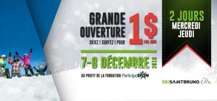 SKI SAINT-BRUNO - OUVERTURE MERCREDI LE 7 DECEMBRE 2016 SKI SAINT-BRUNO - OUVERTURE MERCREDI LE 7 DECEMBRE 2016