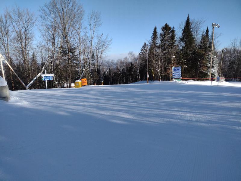 Sommet Saint-Sauveur - Température et conditions magnifique 