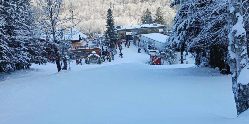 Mont Sutton - Un décor hivernal dans les Cantons de l'Est